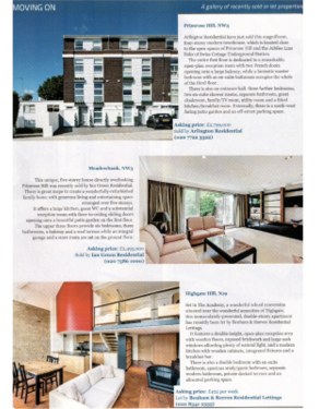 LONDON PROPERTY SOLD EDITORIAL - Ian Green Residential